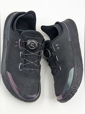 ​Under Armour SlipSpeed Training Shoes Black Iridescent BOA Men 5.5 / Women 7